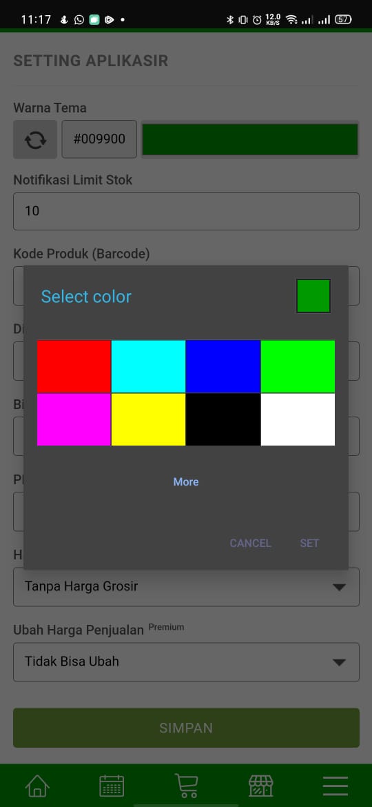 Panduan Merubah Tema Warna dan Gambar Background Aplikasir - Blog Aplikasir