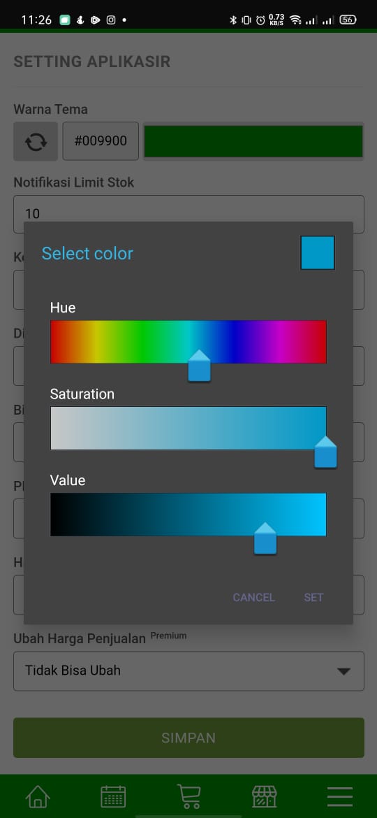 Panduan Merubah Tema Warna dan Gambar Background Aplikasir - Blog Aplikasir