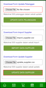 Kemudian klik "Import Data Supplier".